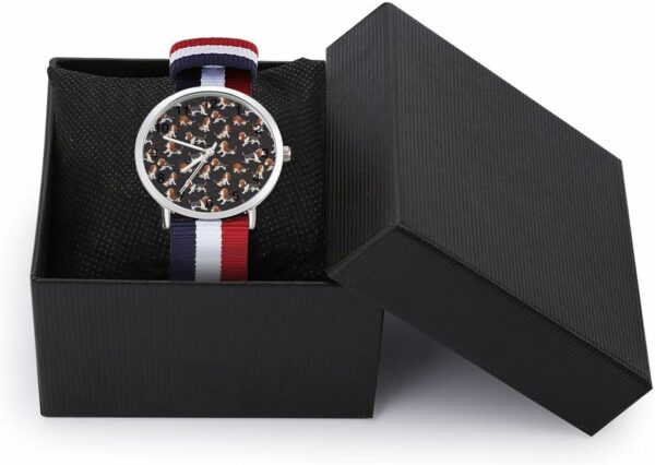 Beagle Dogs Unisex Watch Lightweight Breathable Woven Nylon 3.jpg