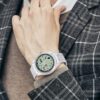 Chihuahua Dogs Cute Mint Coffee Classic Watches 4.jpg
