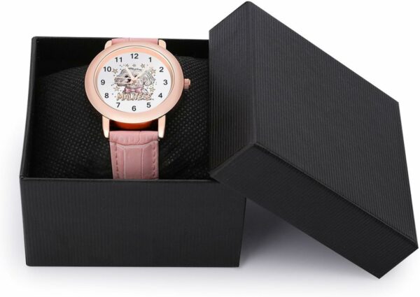 Cute Maltese Dog Fashion Watch Pink 3.jpg