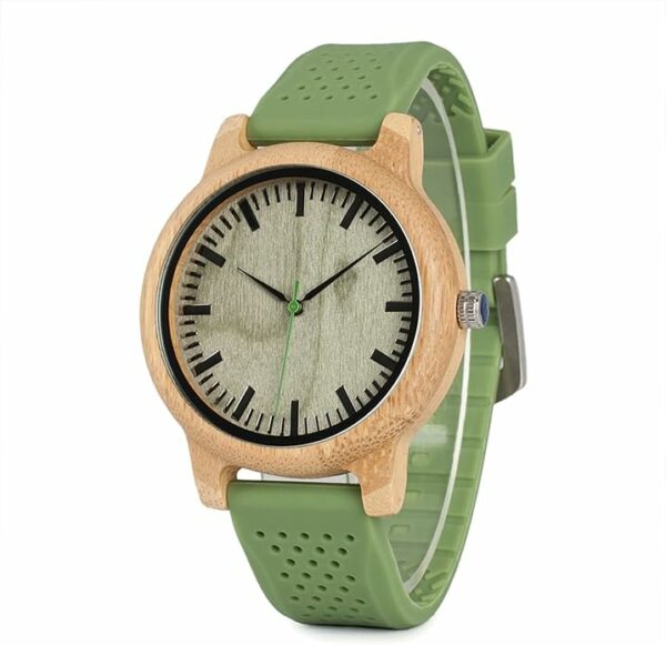 Neutral Bamboo Wooden Watch Unisex 44mm 1.jpg