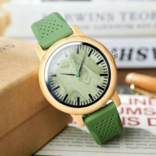 Neutral Bamboo Wooden Watch Unisex 44mm 2.jpg
