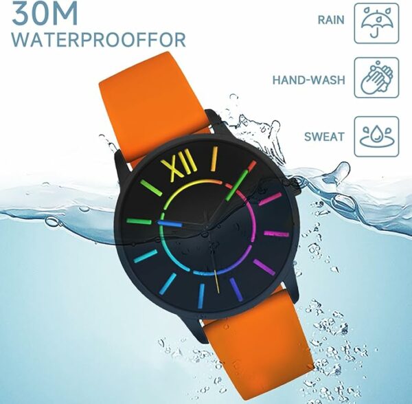 Unisex Watch Easy to Read Waterproof Silicone Strap Watch 4.jpg